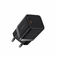 Мережевий зарядний пристрій Baseus GAN3 Fast Charger 1Type-C 30W EU Black (CCGN010101)