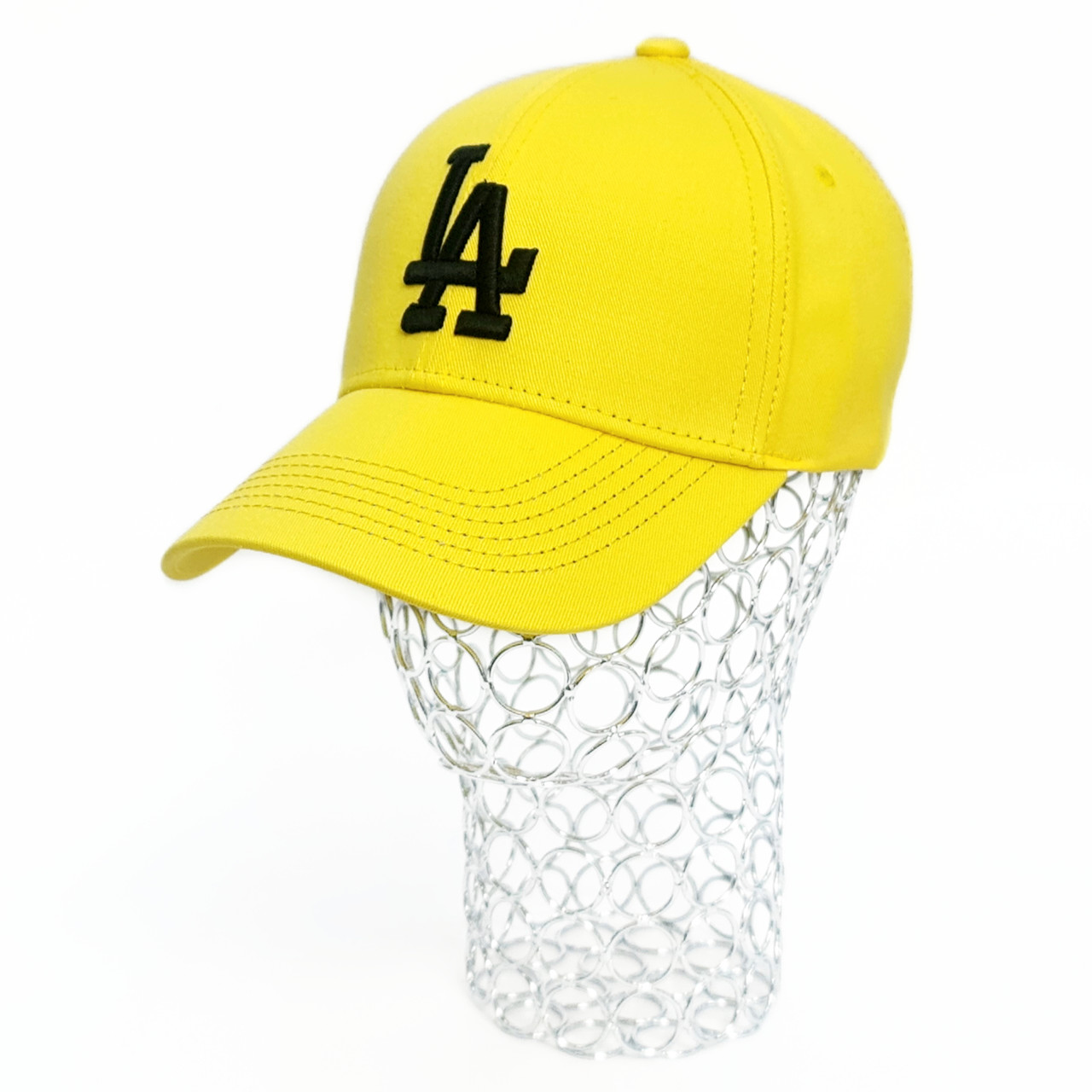 Бейсболка Чоловіча LA M&JJ 56-59 см Жовтий (10171)
