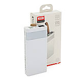 PowerBank XO-PR1129-20000mAh, Input:Micro/Type-C, Output:2USB+Type-C, QC22.5W/PD20W, White, фото 2