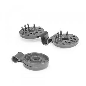 Зажим BUNGEE CORD CLIPS, сірий, BCK4-GY-L, фото 3
