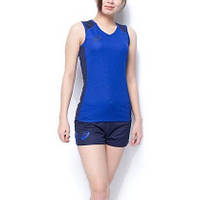 Волейбольная форма женская ASICS Woman Sleeveless Set Голубой XL (156861-0805)