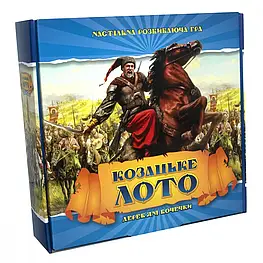 Настільна гра Лото Козацьке з дерев'яними барилами українською мовою Strateg