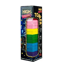 Настільна гра High Tower дженга російською мовою Strateg