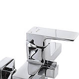 Змішувач для ванни Mixxus Premium Kvadro 006 Euro (MI5807), фото 3