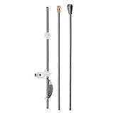 Важільний донний клапан для умивальника Mixxus POP-UP-01 з переливом (Колір хром) 1 1/4'' (MI1676), фото 2