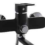 Змішувач для ванни Mixxus Nevada 006 Euro Чорний (MI5917), фото 2