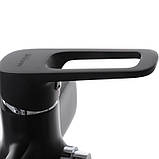 Змішувач для ванни Mixxus Nevada 006 Euro Чорний (MI5917), фото 3