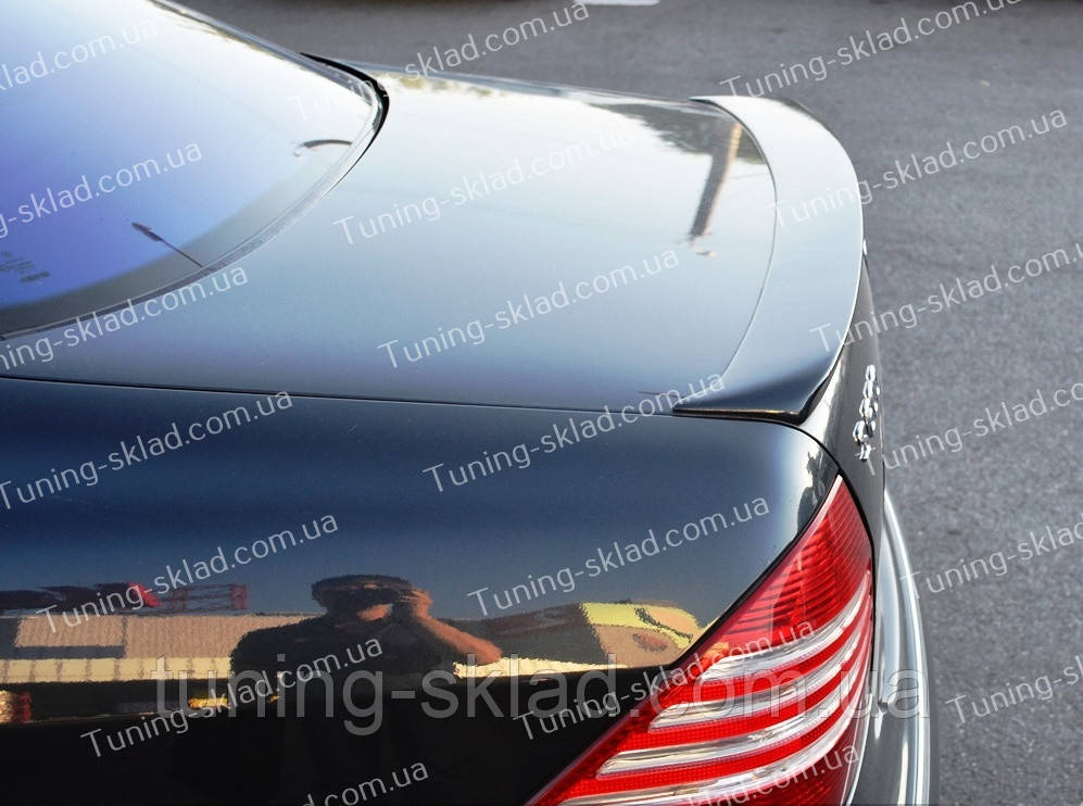 Спойлер Mercedes W220 (спойлер на кришку багажника Мерседес W220), фото 1