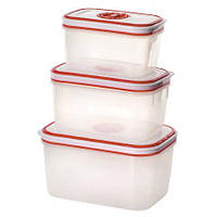 Набір пластикових вакуумних судочків MP-0675