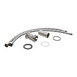 Змішувач для умивальника Mixxus KUB-001  чорний (з нерж. сталі) (MI2810), фото 2