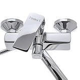 Змішувач для ванни Haiba Kubus 006 (HB0793), фото 2