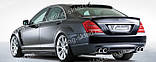 Спойлер Mercedes W221 (спойлер на кришку багажника Мерседес W221), фото 4