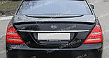 Спойлер Mercedes W221 (спойлер на кришку багажника Мерседес W221), фото 6