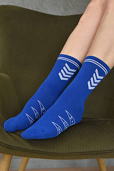 Шкарпетки жіночі високі синього кольору розмір 38-41                                                 156869M