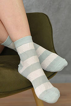 Шкарпетки жіночі м'ятного кольору розмір 36-41                                                       156936M