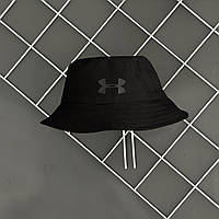 Панама чорна Under Armour чорний лого