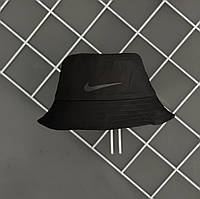 Панама чорна Nike чорний лого