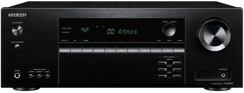 Onkyo TX-SR393 AV-ресивер, фото 1