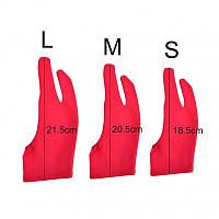 Рукавиця для малювання SK Size S Black (33036100217SB)