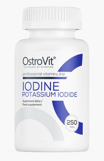 Мінерали Ostrovit IODINE Potassium Iodine 250 таблеток