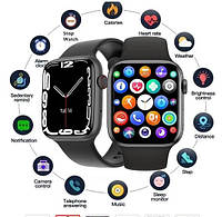 Фітнес браслет Smart Watch  i7 Pro max, пульсометр, тонометр, розумний смартгодинник, крокомір ТЕЛЕФОН
