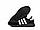 Чоловічі кросівки Adidas Iniki Runner Triple Black (Кросівки Адідас Иники чорні), фото 5