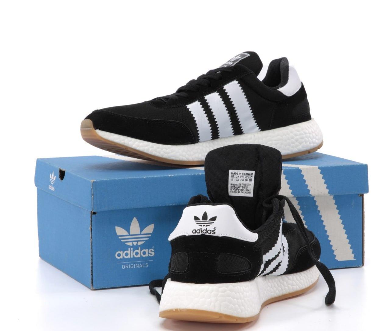 Adidas Iniki Runner Black White Мужские кроссовки Адидас Иники Раннер ...