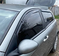 Ветровики (вставные!) Alfa Romeo 147 5дверный hatchback 2000-2010 (937), дефлекторы окон Heko, 10109