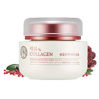 The Face Shop Pomegranate and Collagen Volume Lifting Eye Cream Ліфтинг-крем для шкіри навколо очей, 50 мл