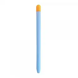 Чохол для стилуса GOOJODOQ Matt 2 Golor TPU для стілуса Apple Pencil 2 Blue Orange (1005002071193896BO)