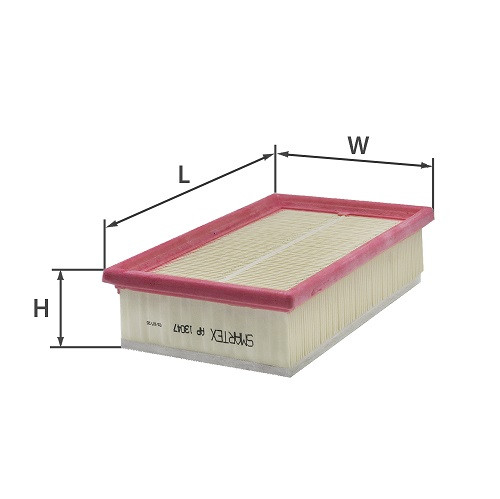 Фільтр повітря CITROEN, FIAT, PEUGEOT (AP 090/3 / WA9470 / LX 1617 / C 2567), фото 1
