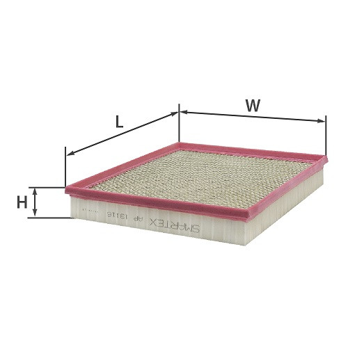 Фільтр повітряний NISSAN, OPEL, RENAUL ( AP 137/1 / WA6562 / LX 876 / C 32 154/1), фото 1