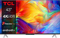 Телевизор 43 дюйма TCL 43P638 (Ultra HD Direct LED 2300 PPI HDR10)
