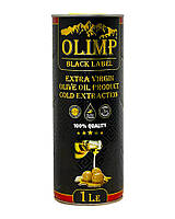 Оливкова олія першого віджиму OLIMP BLACK LABEL Extra Virgin Olive Oil Cold Extraction, 1 л (5206731777838)