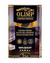 Олія оливкова першого пресування для гриля Extra Virgin Olive Oil OLIMP Limited Edition, 1 л
