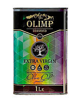 Оливковое масло первого отжима OLIMP DIAMOND Extra Virgin Olive Oil, 1л (5205853274331)
