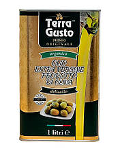 Олія соняшниково-оливкова первого отжима Olio extra vergine prodotto di olivaTerra Gusto , 1л