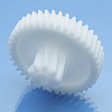 Шестерня м'ясорубки Vitek VT-1671 VT-1672 VT-1673 VT-1674 VT-1675 VT-1676 VT1677 VT-3603 VT-3604 середня оригінал харчовий пластик, фото 4