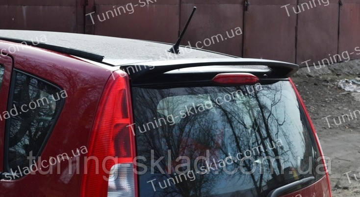 Спойлер Mitsubishi Colt 5D (спійлер на задні двері Міцубісі Кільт хетчбек), фото 1