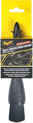 Щітка універсальна середня - Meguiar`s Multi-Purpose Brush Medium 20 см. чорний (X210500EU), фото 2