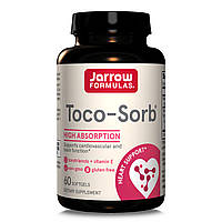 Jarrow Formulas Toco-Sorb смесь токотриенолов и витамина Е 60 капсул