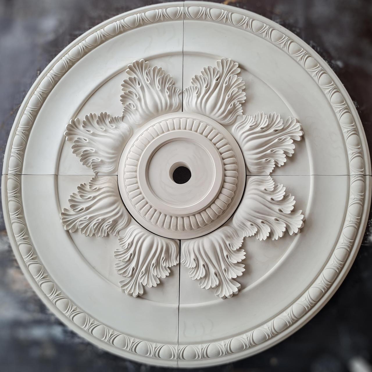 Купить Розетка потолочная из гипса р-169 Ø1460мм, классическая, круглая ...