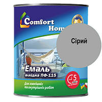 Эмаль алкидная Comfort ПФ-115 Серая глянец 2,8 кг