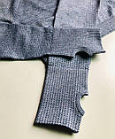 Спортивний костюм жіночий для фітнесу. Комплект безшовний рашгард, легінси, фітнес- костюм (чорний) M, фото 8