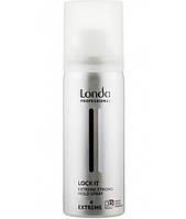 Лак для укладки волос  Londa Professional  FINISH SPRAY LOCK IT экстрасильной фиксации, 50 мл