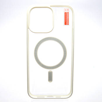 Чохол накладка з MagSafe Clear Case Magnetic для Apple iPhone 14 Pro Max White
