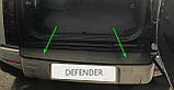 Пластикова захисна накладка на задній бампер для Landrover Defender 2020+, фото 3