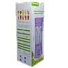 Блендер 2 ножі Smart Juice Cup Fruits USB Рожевий, Блендер Juice Cup Fruits акумуляторний портативний, фото 7