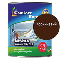 Емаль алкідна Comfort ПФ-115 Коричневий глянець 2,8 кг