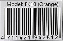 Клавіатура A4Tech FK10 USB Black-Orange (FK10) Новий, фото 3